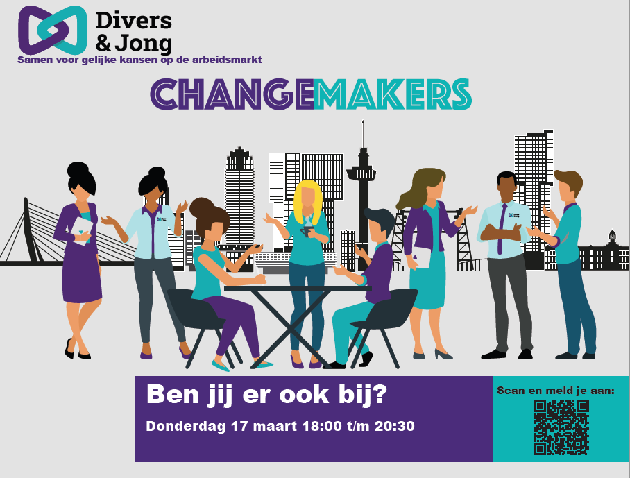 Stichting Divers & Jong lanceert het Changemakers Programma!
